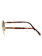 SHINY GOLD METAL SUNGLASSES Prada