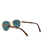 SHINY GOLD METAL SUNGLASSES Prada