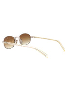 ARGENTO STEEL SUNGLASSES Prada