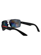 BLACK METAL SUNGLASSES Prada Linea Rossa