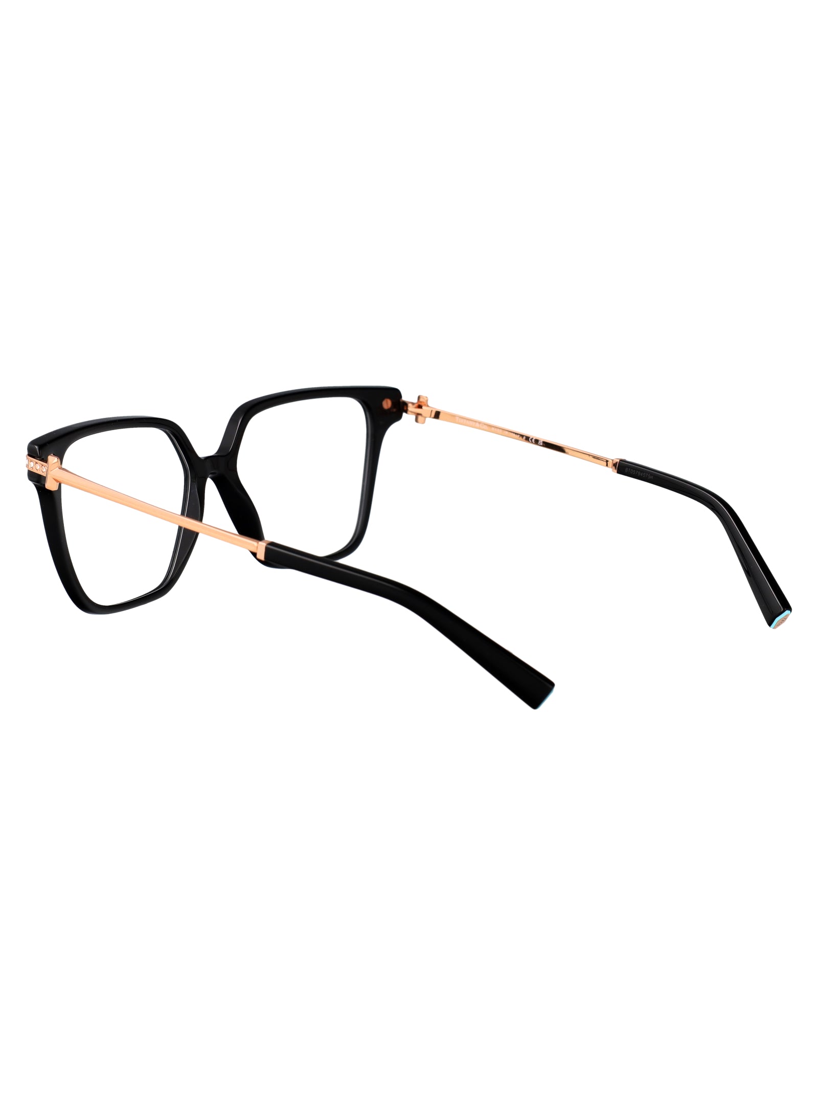 BLACK ACETATE GLASSES TIFFANY & CO