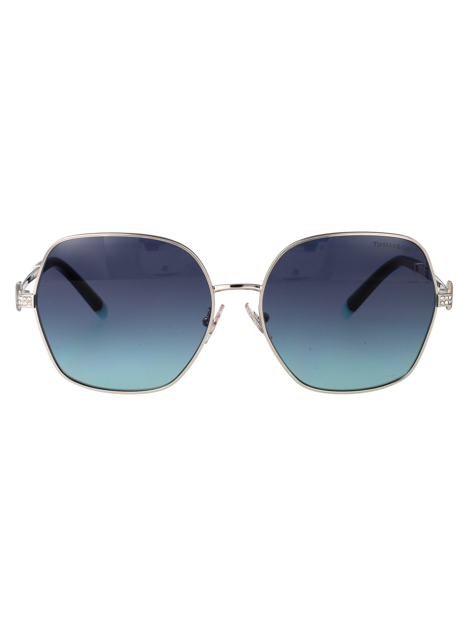SILVER STEEL SUNGLASSES TIFFANY & CO SILVER 59
