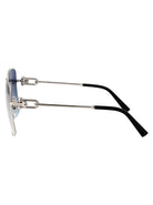 SILVER METAL SUNGLASSES TIFFANY & CO