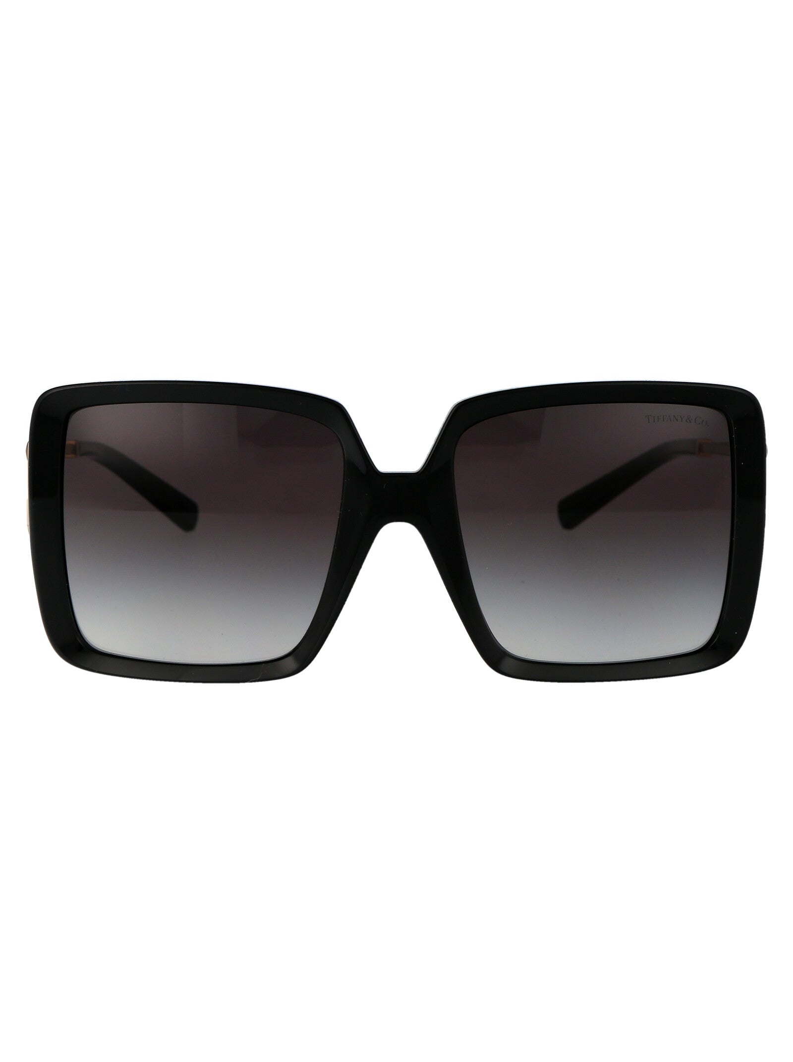 BLACK INJECTED SUNGLASSES TIFFANY & CO BLACK 55