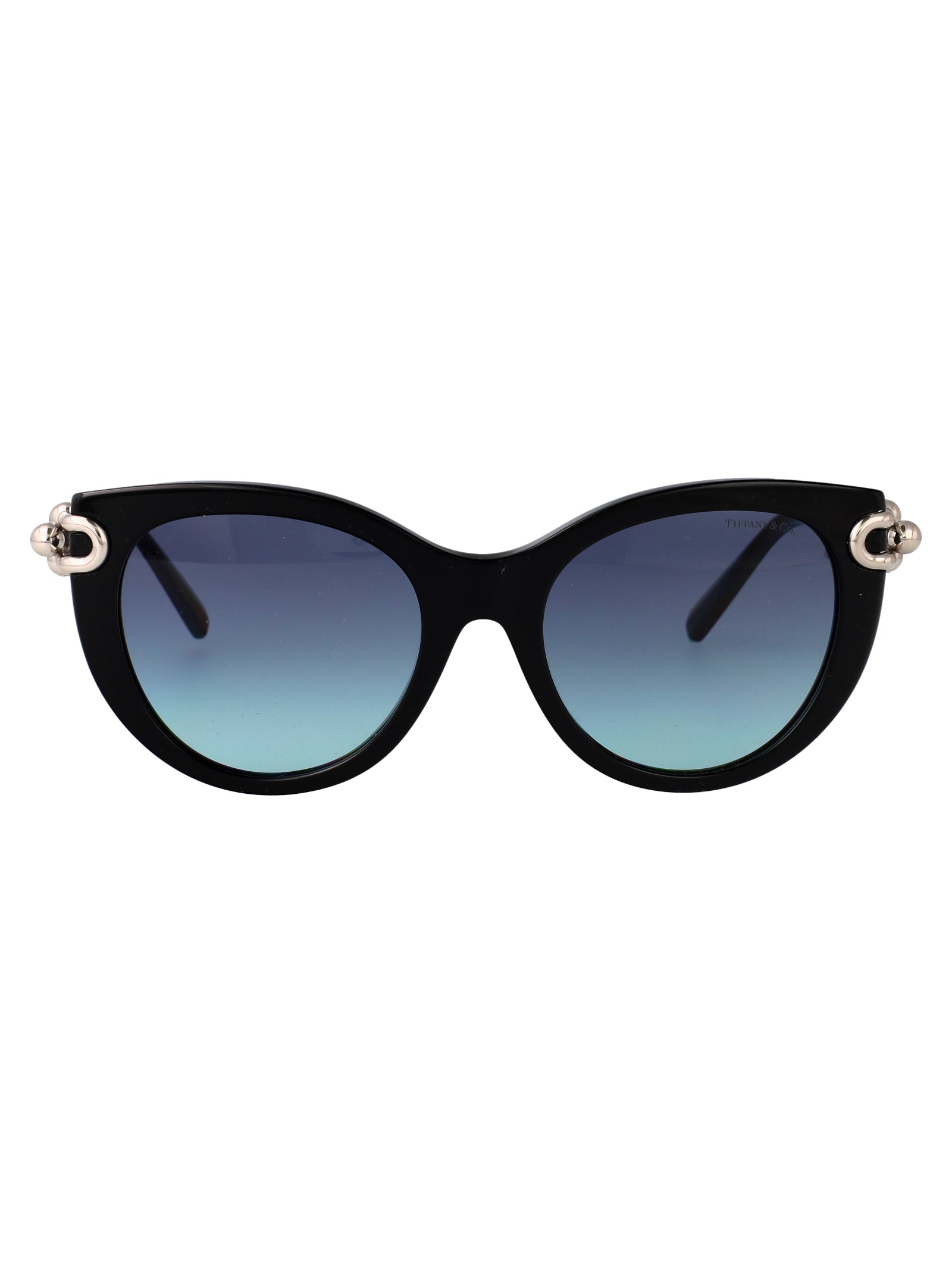 BLACK ACETATE SUNGLASSES TIFFANY & CO BLACK 53