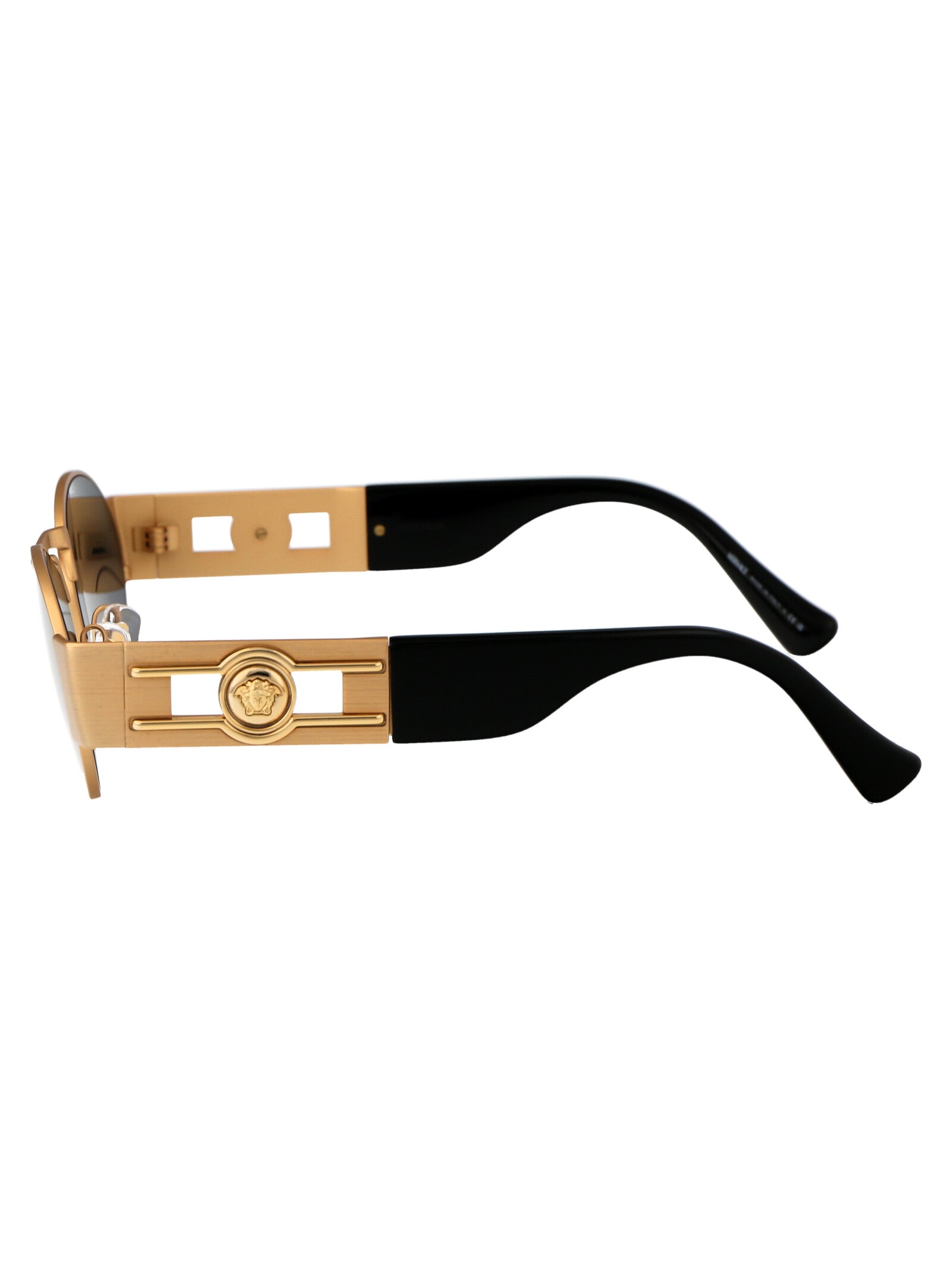 MATTE GOLD STEEL SUNGLASSES Versace