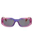 /1 PINK VIOLET ORANGE INJECTED SUNGLASSES Versace /1 PINK VIOLET ORANGE 53