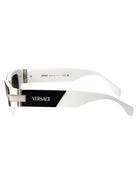 TOP BLACK/WHITE ACETATE SUNGLASSES Versace