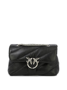 BLACK LEATHER CROSSBODY BAG Pinko BLACK UNI