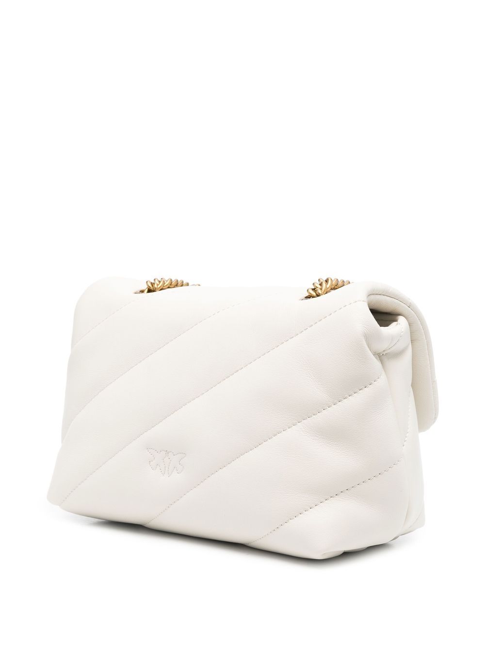 WHITE LEATHER BAGS Pinko