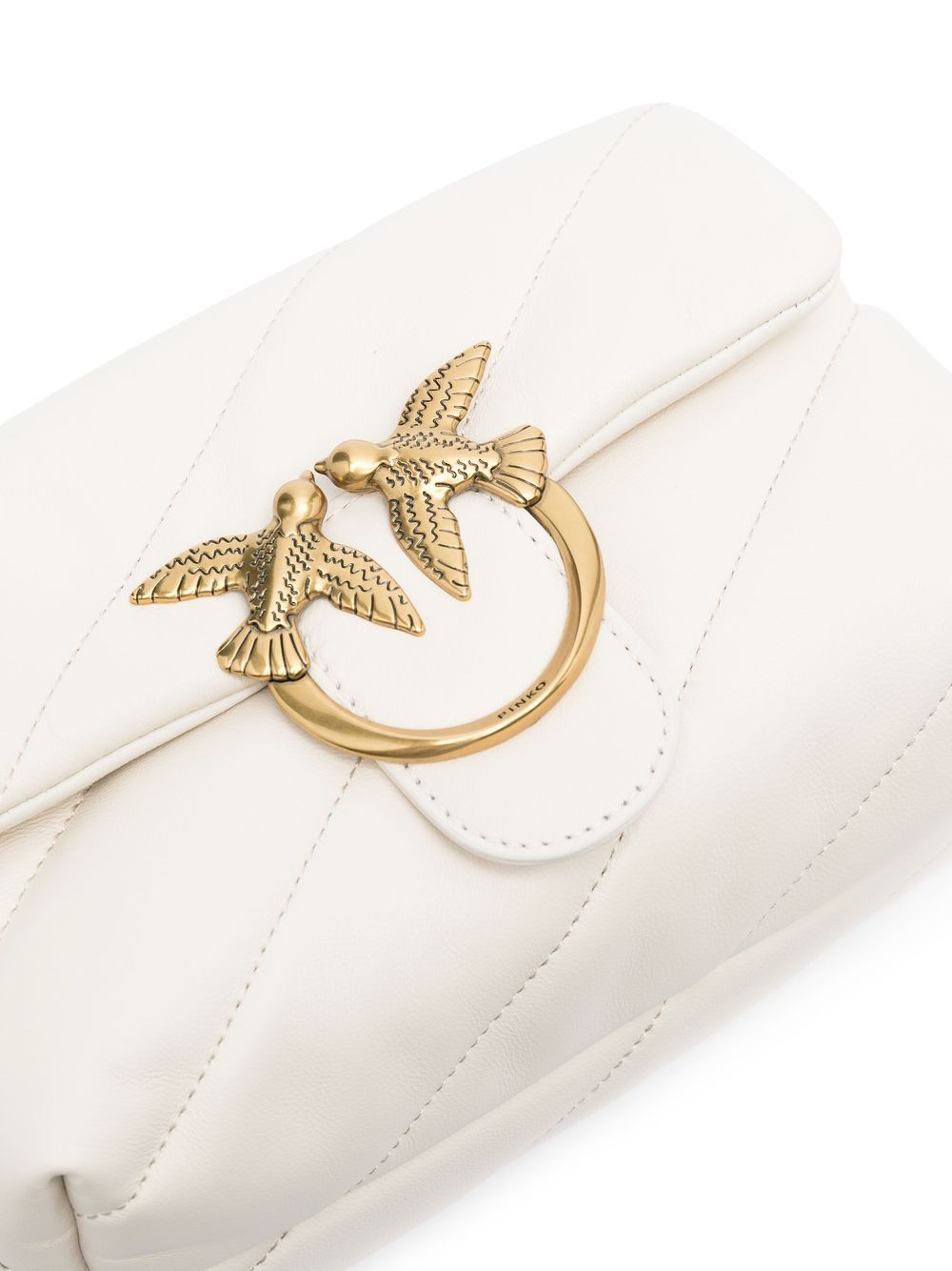 WHITE LEATHER BAGS Pinko