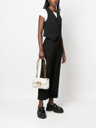 WHITE LEATHER BAGS Pinko