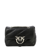 BLACK LEATHER CROSSBODY BAG Pinko BLACK U
