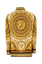 PRINTED SILK SHIRT Versace