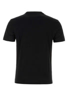 BLACK COTTON T-SHIRT Versace