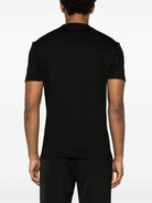 BLACK COTTON T-SHIRT Versace