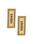 90S LOGO EARRINGS Versace