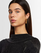 90S LOGO EARRINGS Versace