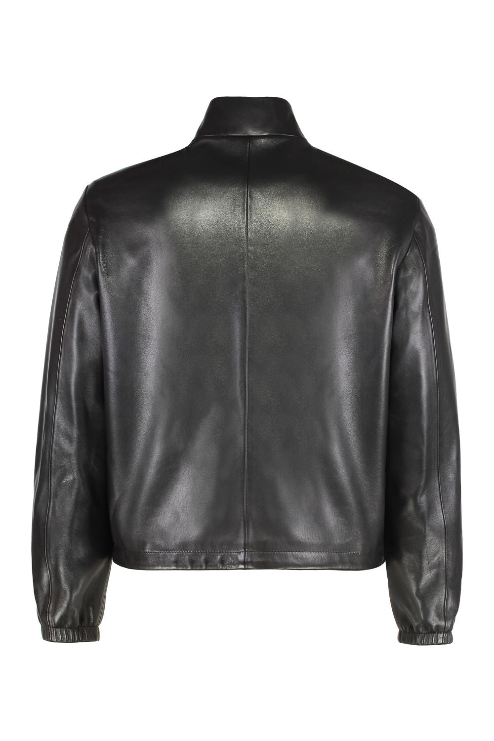 LEATHER JACKET Versace