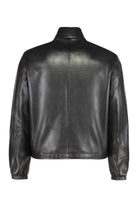 LEATHER JACKET Versace