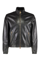 LEATHER JACKET Versace black 50