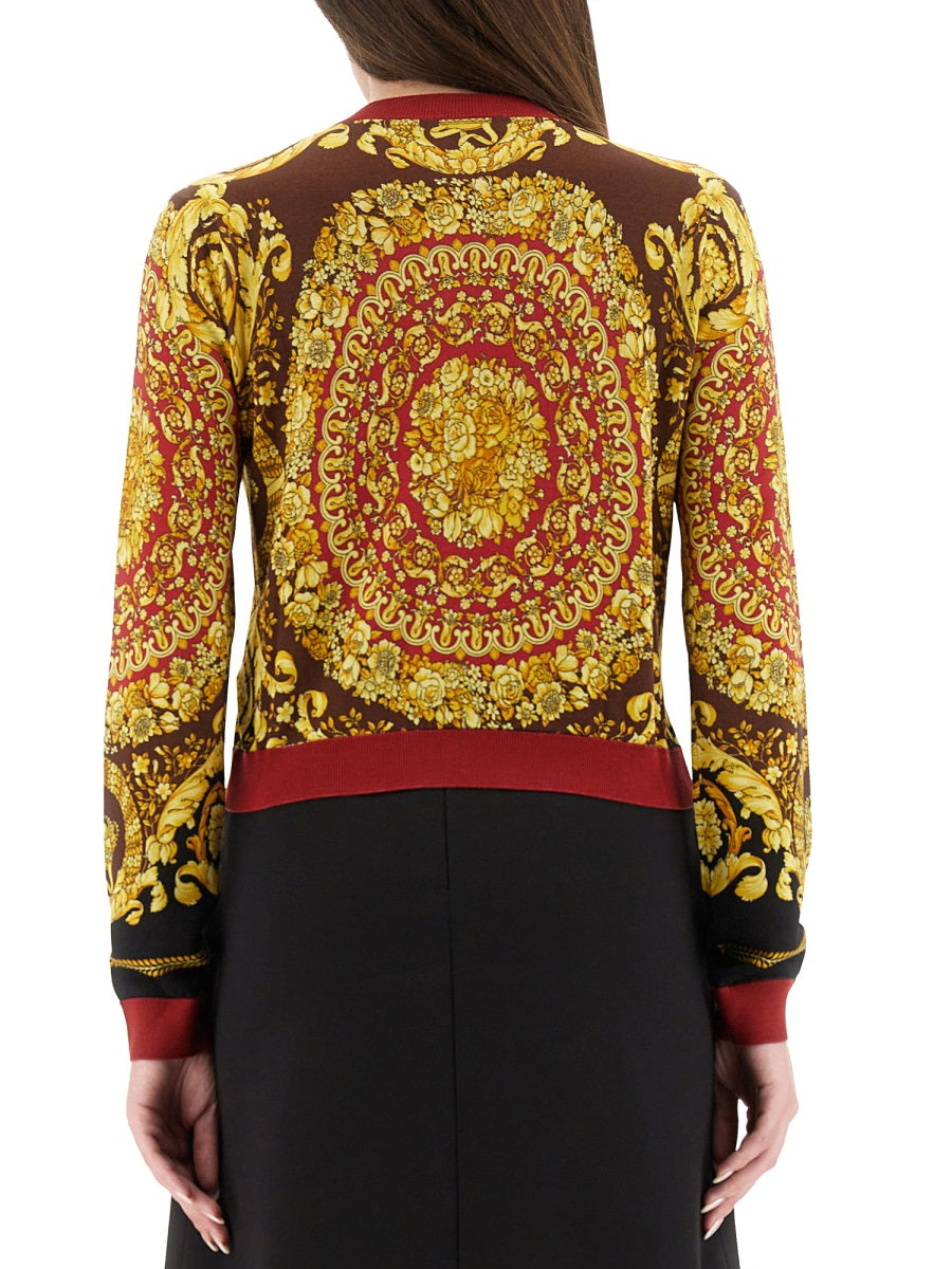 MULTICOLOUR SILK SWEATERS Versace MULTICOLOUR 44