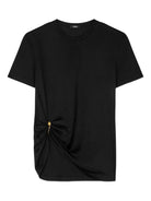 SAFETY PIN T-SHIRT Versace BLACK 40