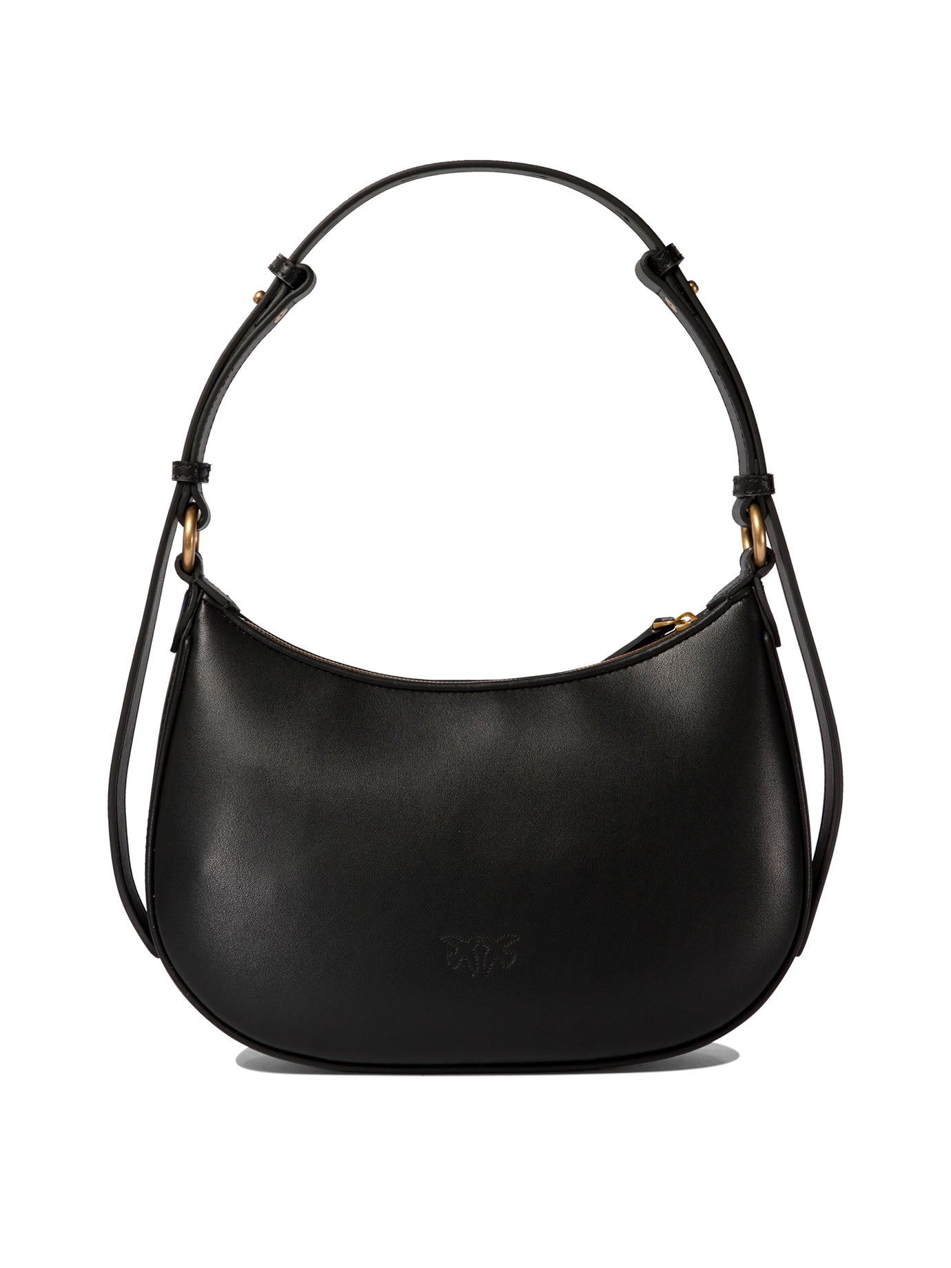 BLACK LEATHER BAG Pinko