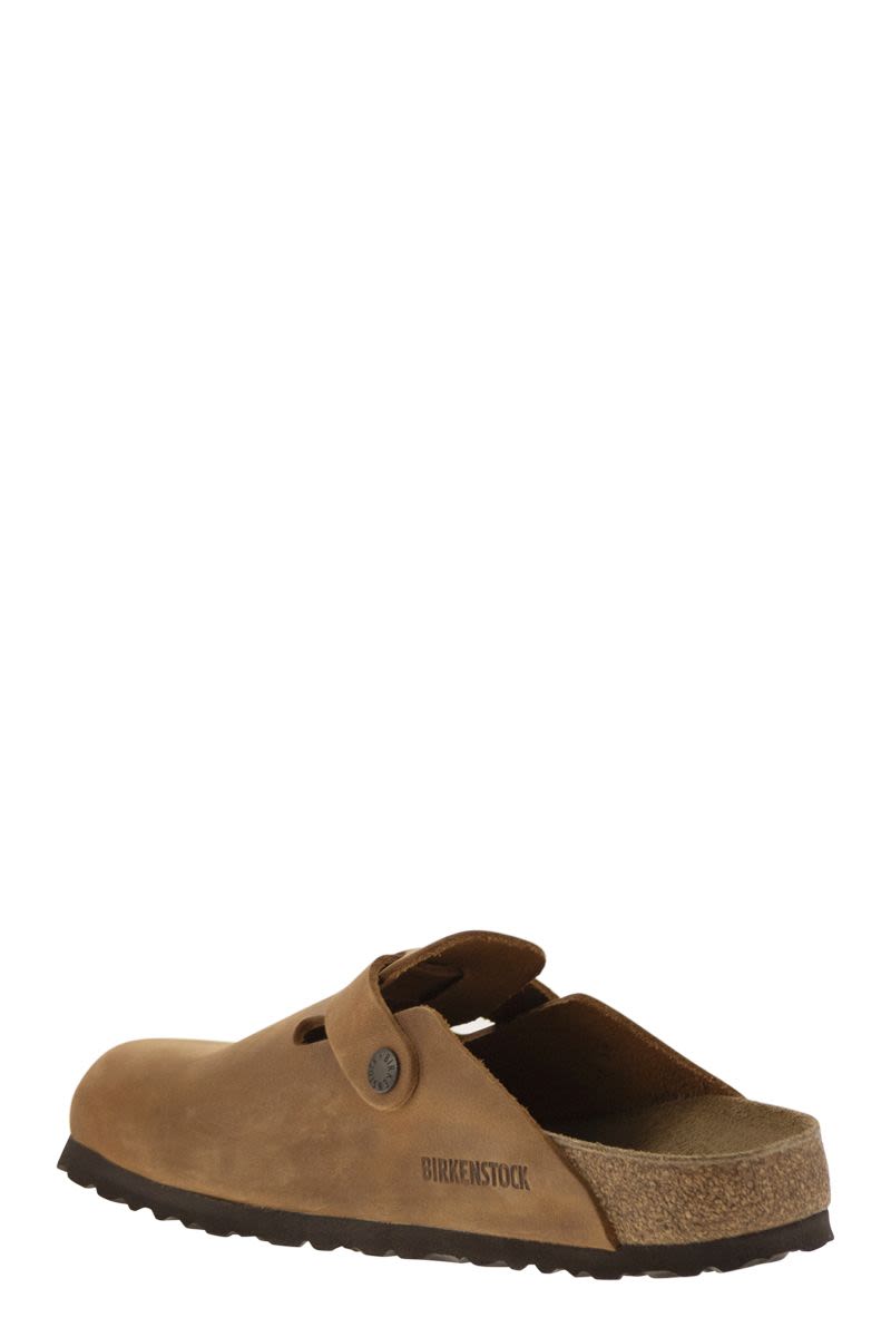 BOSTON - OILED LEATHER SABOT Birkenstock