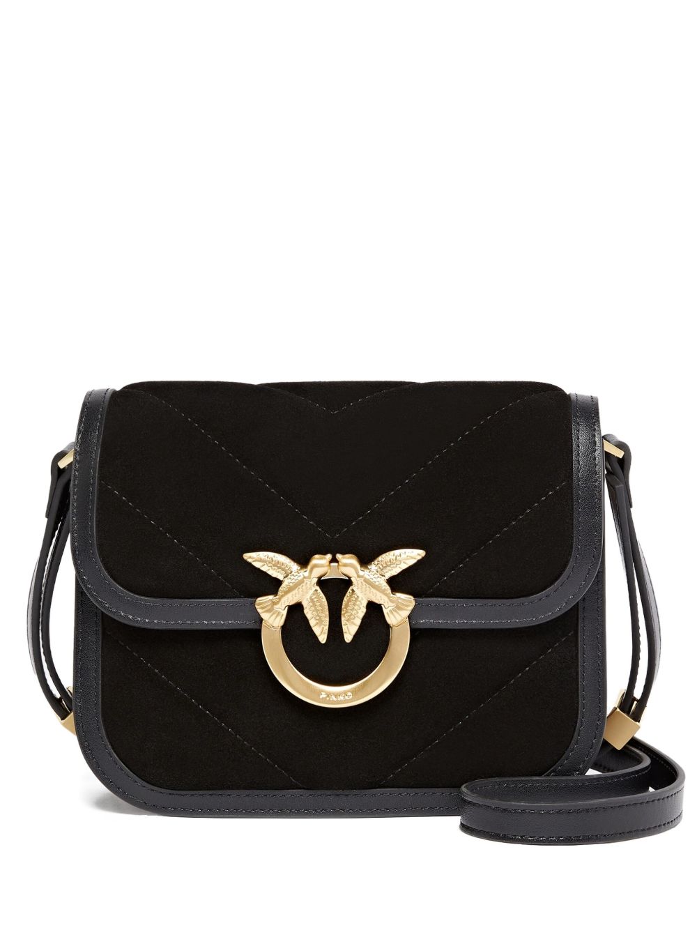 BLACK LEATHER BAGS Pinko BLACK UNI