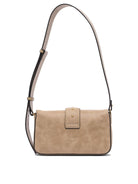 LEATHER BEIGE CROSSBODY BAG Pinko