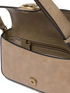 LEATHER BEIGE CROSSBODY BAG Pinko