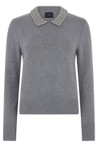 VENTOTENE WOOL BLEND SWEATER Pinko grey XS