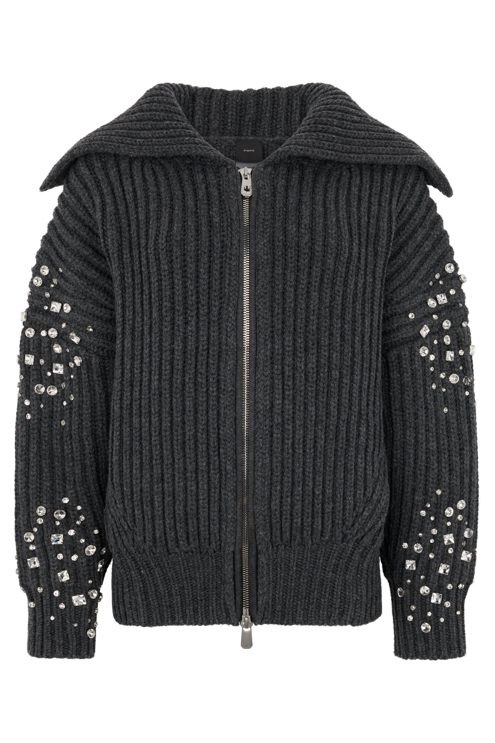 NEW GAVI WOOL-BLEND CARDIGAN Pinko grey XS