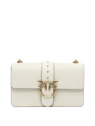 WHITE LEATHER CROSSBODY BAG Pinko WHITE UNI