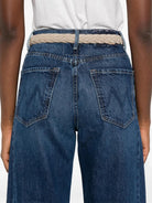COTTON DENIM PANTS Mother