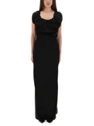 BLACK VISCOSE DRESSES Vivienne Westwood BLACK 42