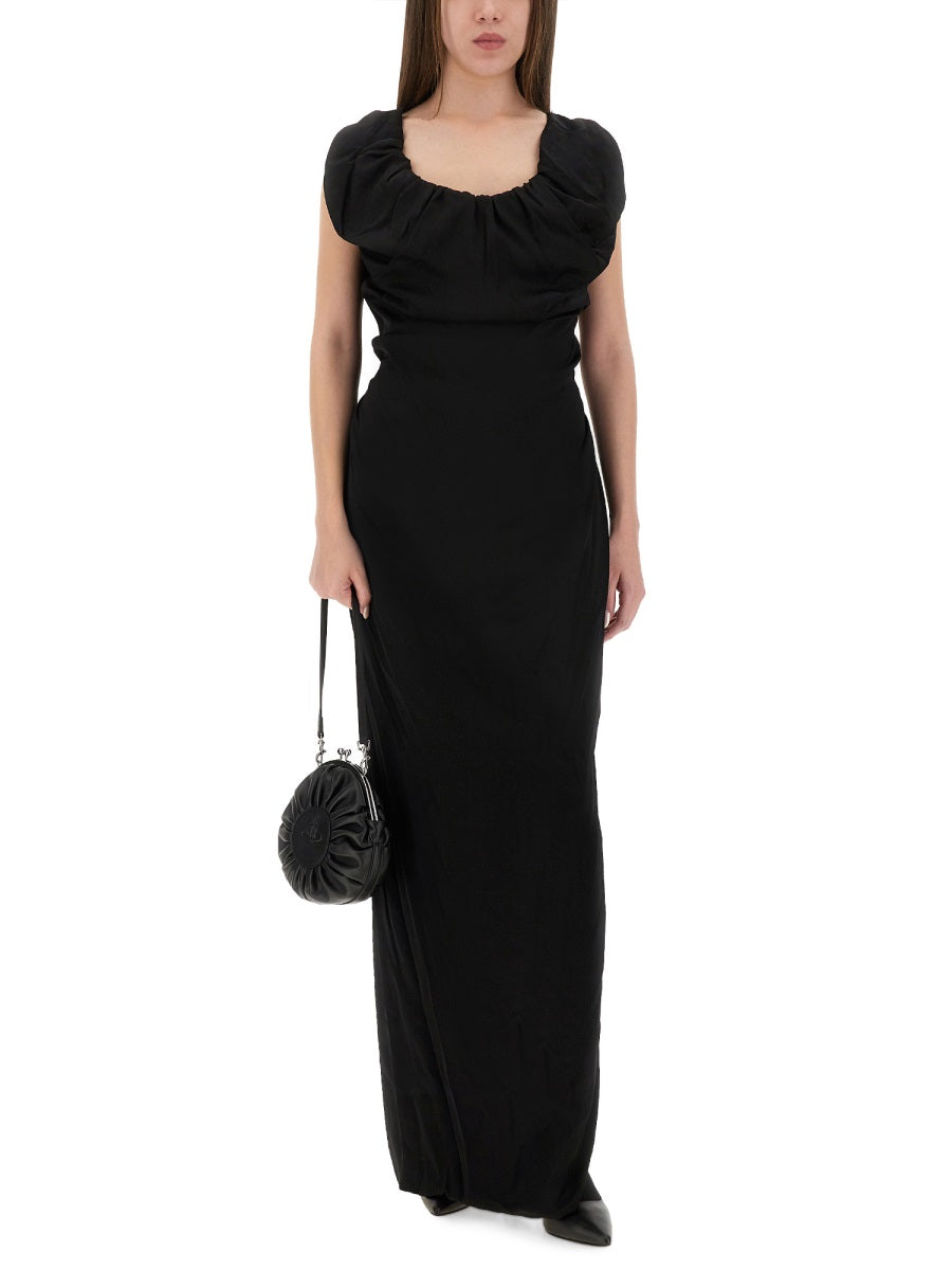 BLACK VISCOSE DRESSES Vivienne Westwood