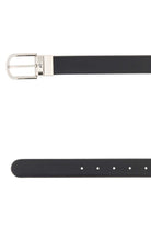 BLACK LEATHER REVERSIBLE BELT MONTBLANC