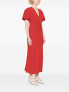 GATHERED DETAILS DRESS Victoria Beckham