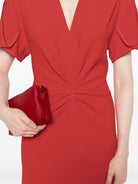 GATHERED DETAILS DRESS Victoria Beckham