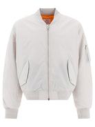 "BUILT" REVERSIBLE BOMBER JACKET Stussy GREY S
