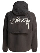 BLACK NYLON JACKET Stussy