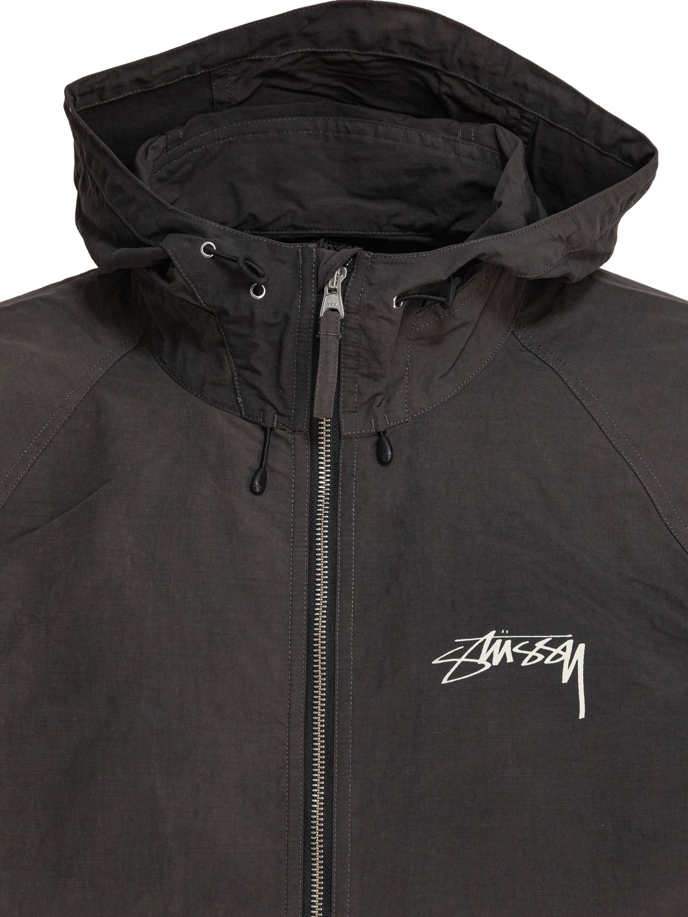 BLACK NYLON JACKET Stussy
