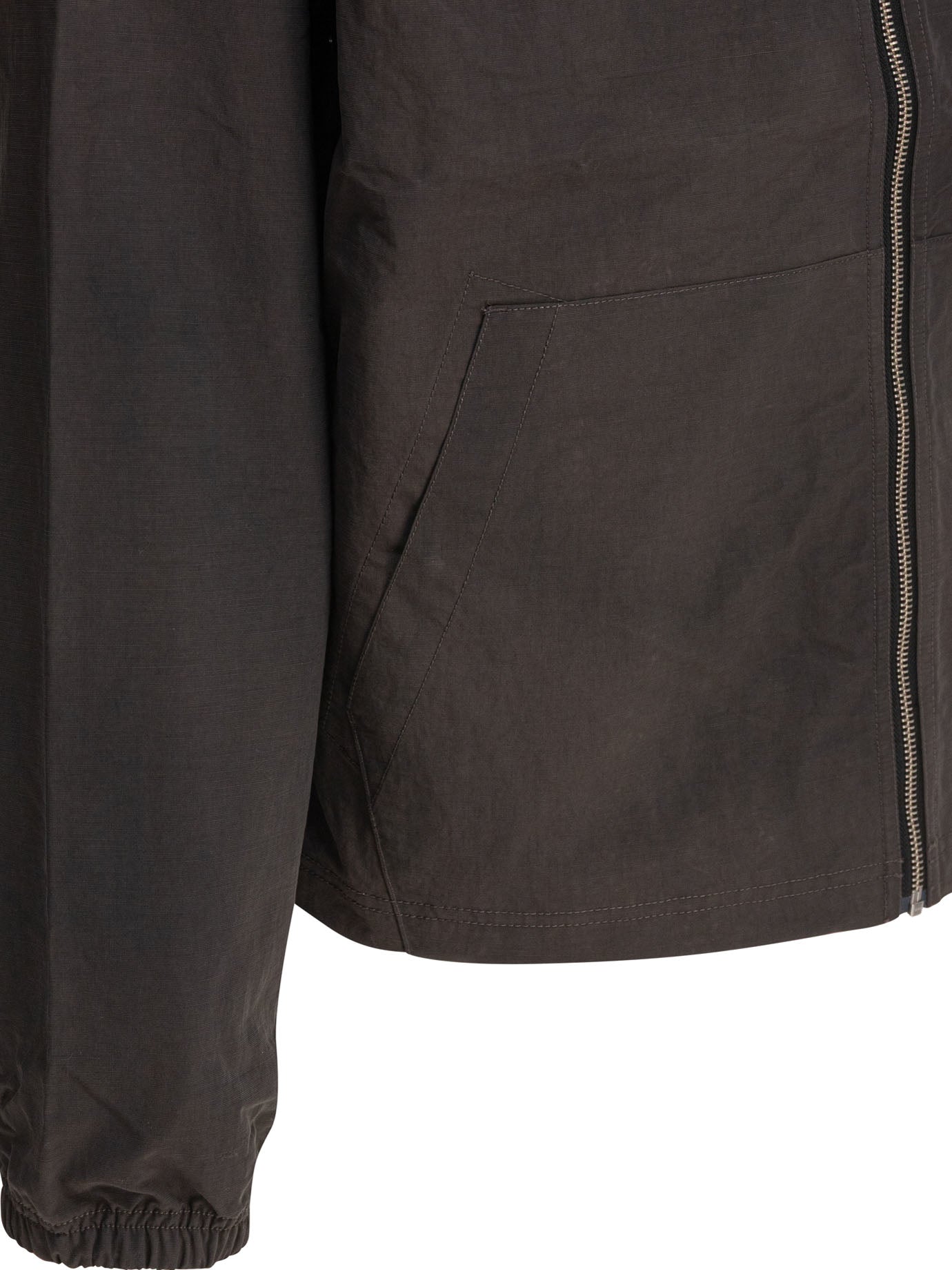 BLACK NYLON JACKET Stussy
