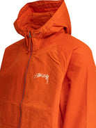 ORANGE NYLON JACKET Stussy