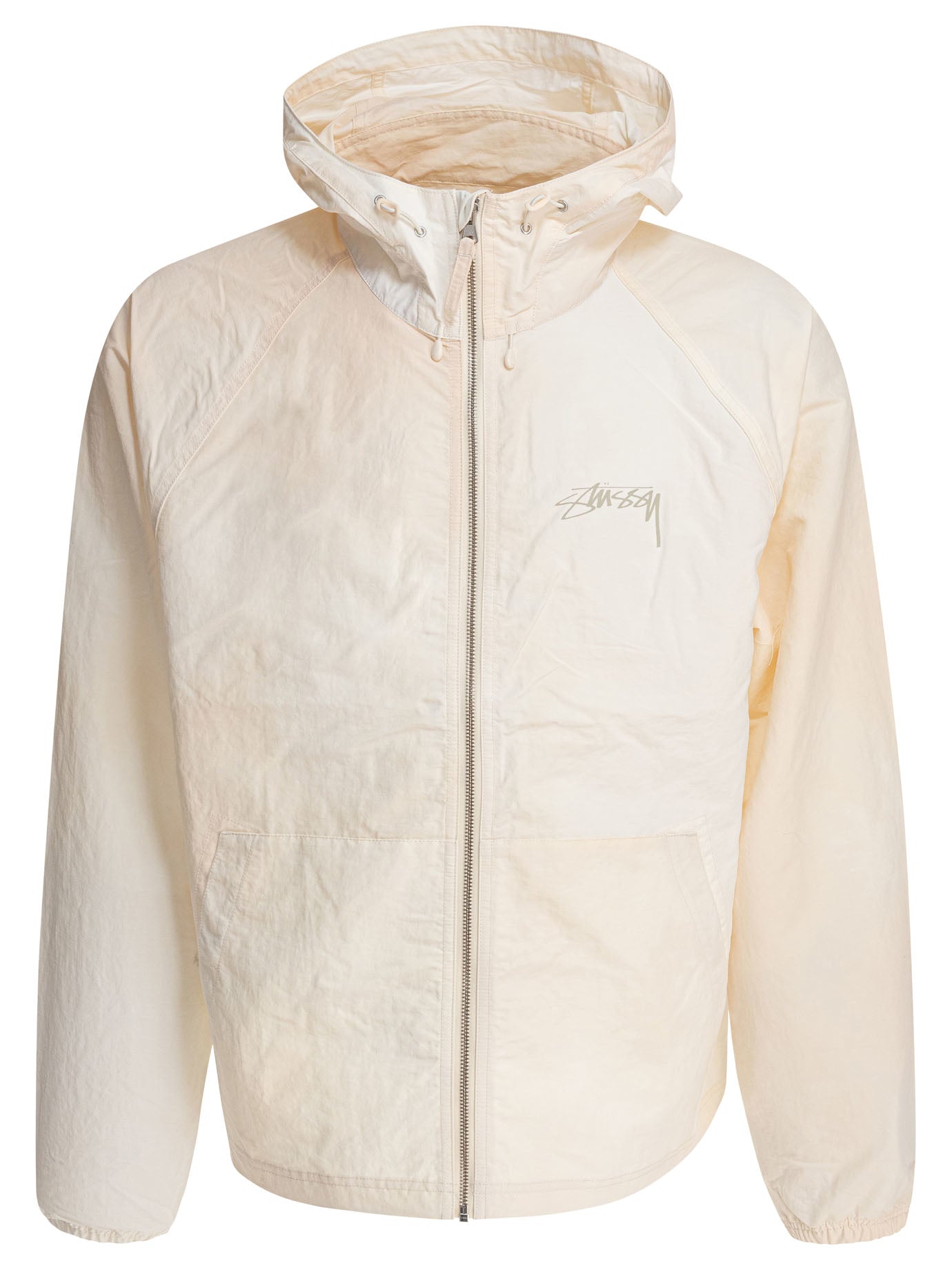 BEIGE NYLON JACKET