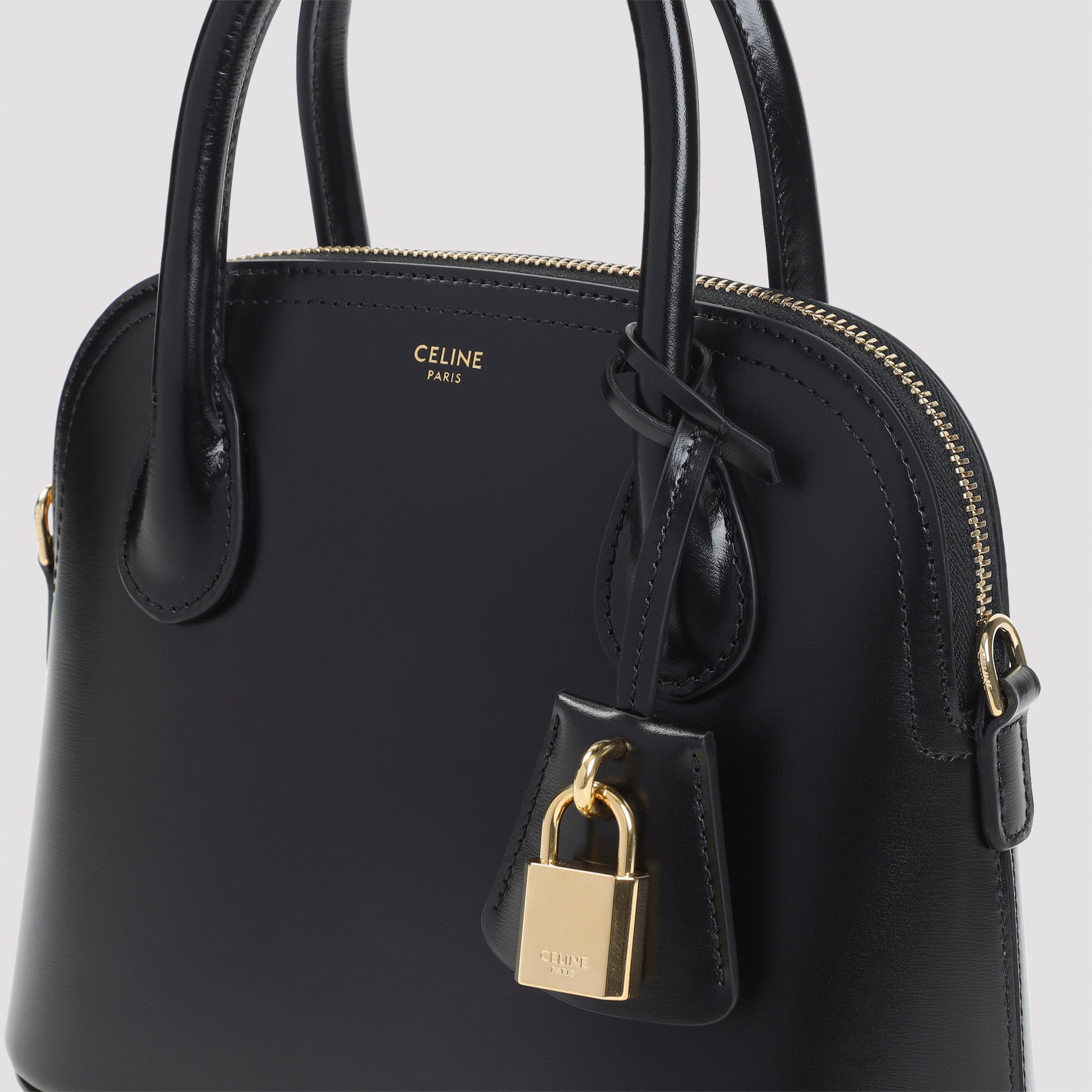 BLACK TEEN HONORINE CALF LEATHER HANDBAG – Lord & Taylor