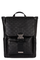 PRINTED LEATHER BACKPACK Celine black TU