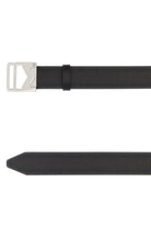 DARK BROWN LEATHER BELT MONTBLANC